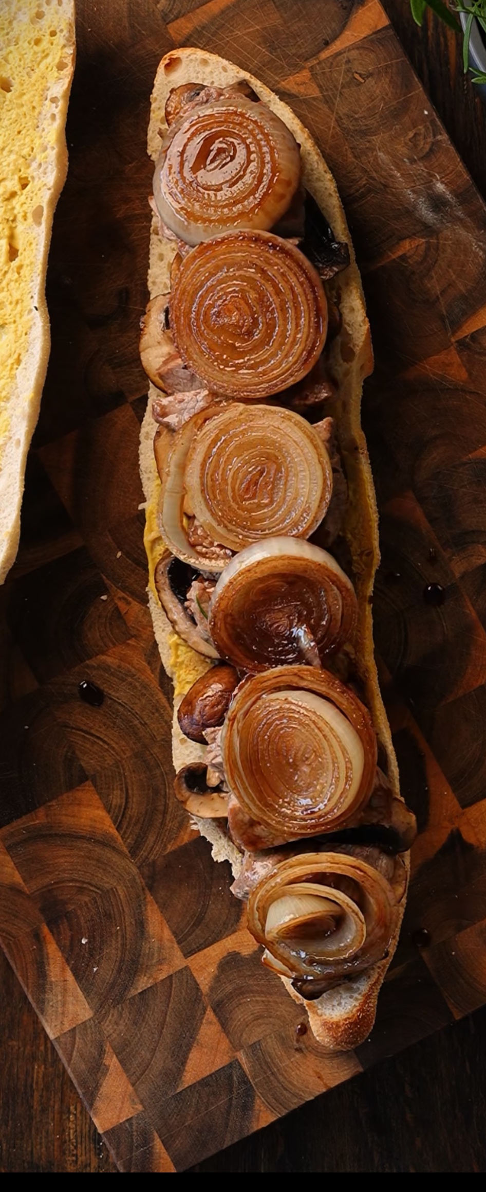 Steak-Sandwich mit Bürgermeisterstück von Château Boeuf