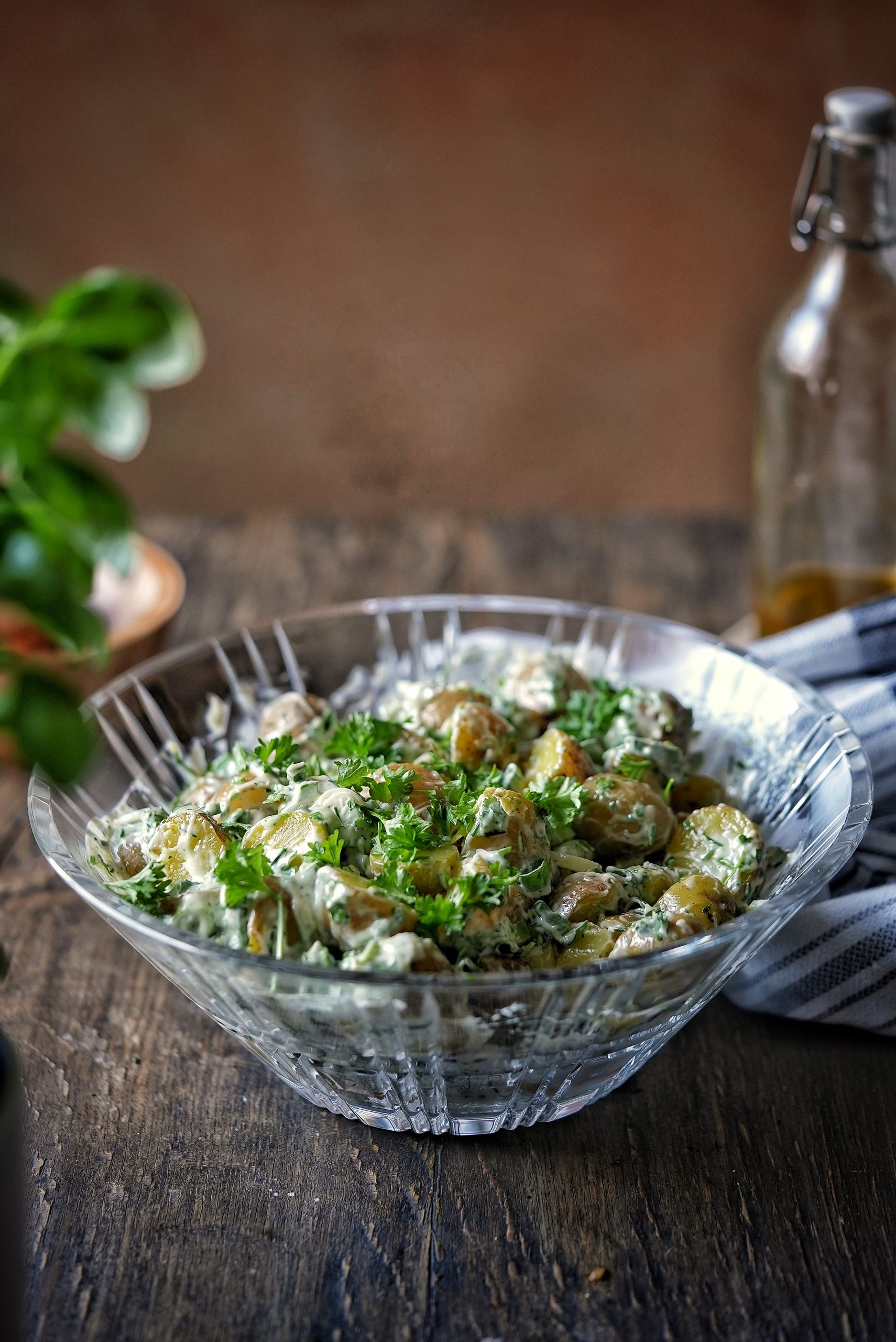 Kartoffelsalat mit Drillinge-Kartoffeln – der beste Kartoffelsalat der Welt