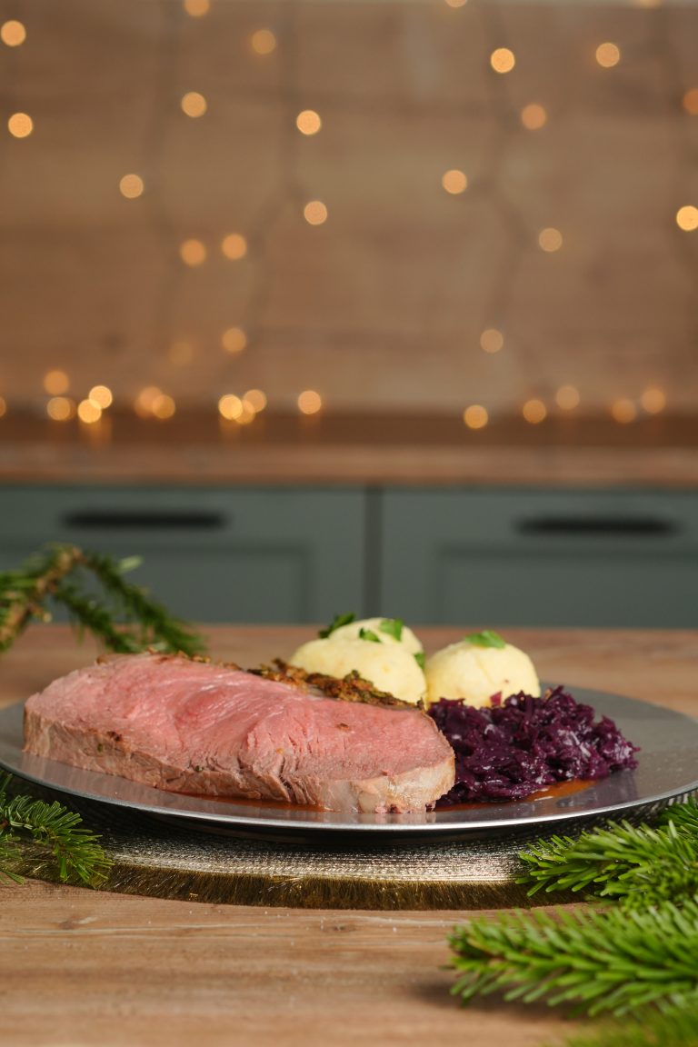 Roastbeef mit Lebkuchenkruste – ein Fest für Geschmack und Herkunft