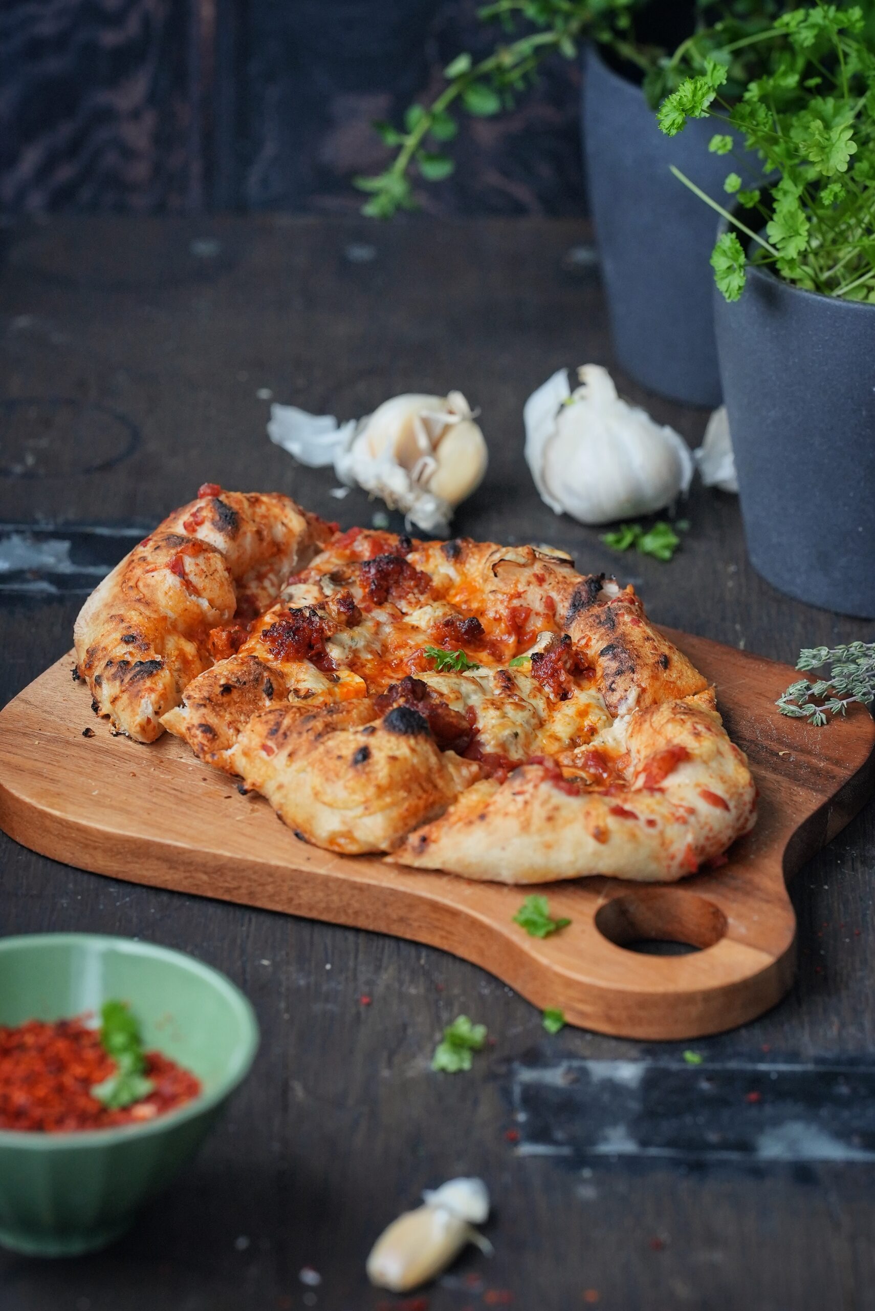 Der ultimative Pizzateig, inkl. Biga Vorteig